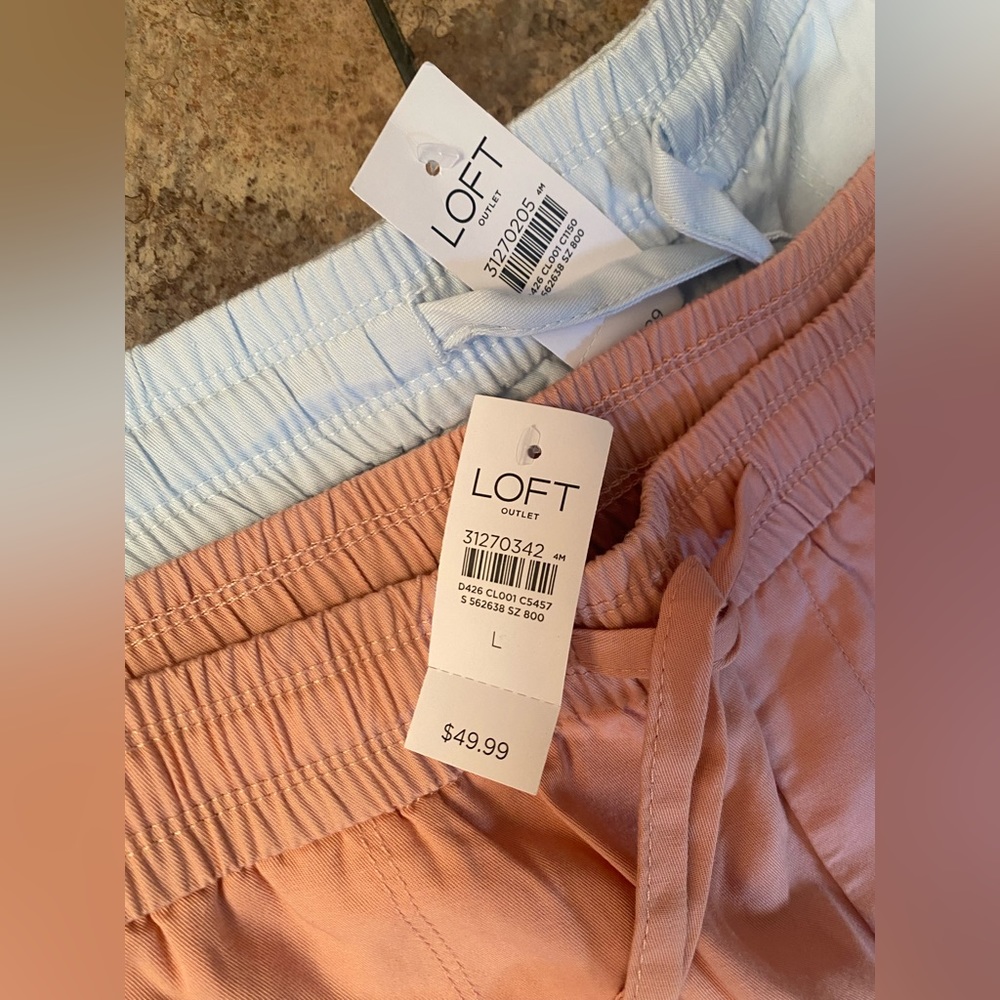 Lot of Two Loft Large Shorts